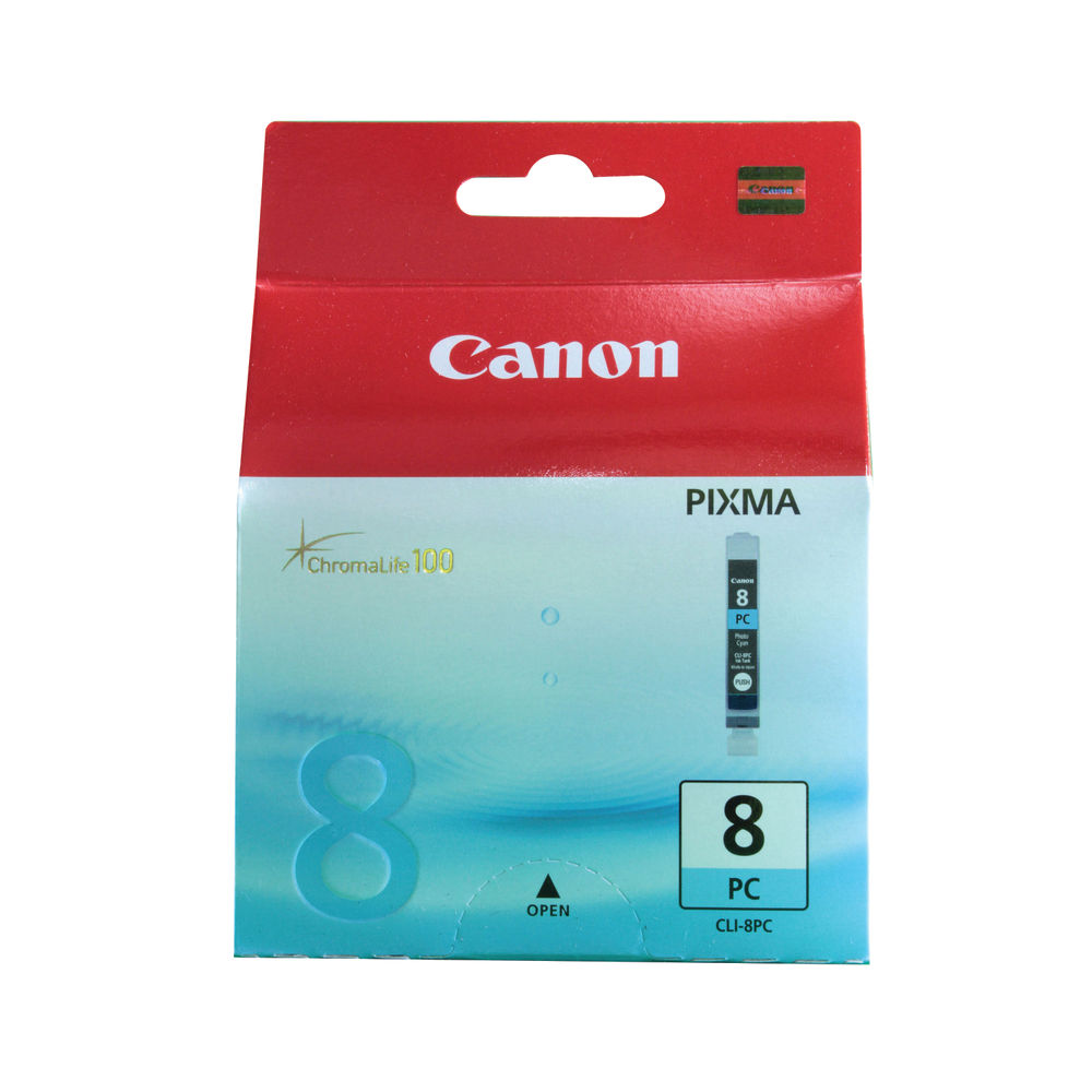 Canon CLI-8PC Photo Cyan Ink Cartridge - 0624B001