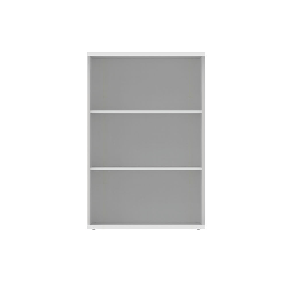 Astin Bookcase 2 Shelves 800x400x1204mm Arctic White