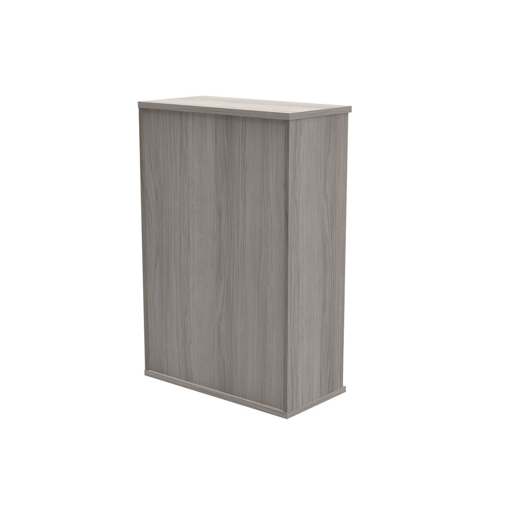 Astin Bookcase 2 Shelves 800x400x1204mm Alaskan Grey Oak