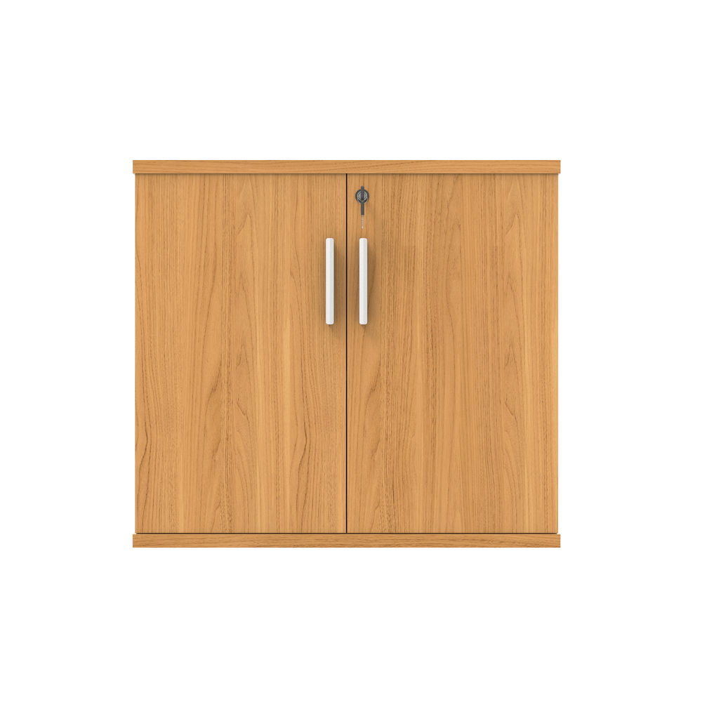 Astin 2 Door Cupboard Lockable 800x400x730mm Norwegian Beech