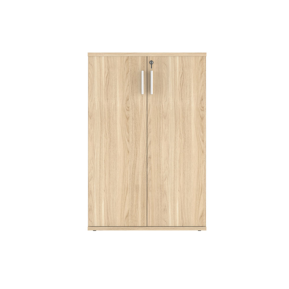 Astin 2 Door Cupboard Lockable 800x400x1204mm Canadian Oak