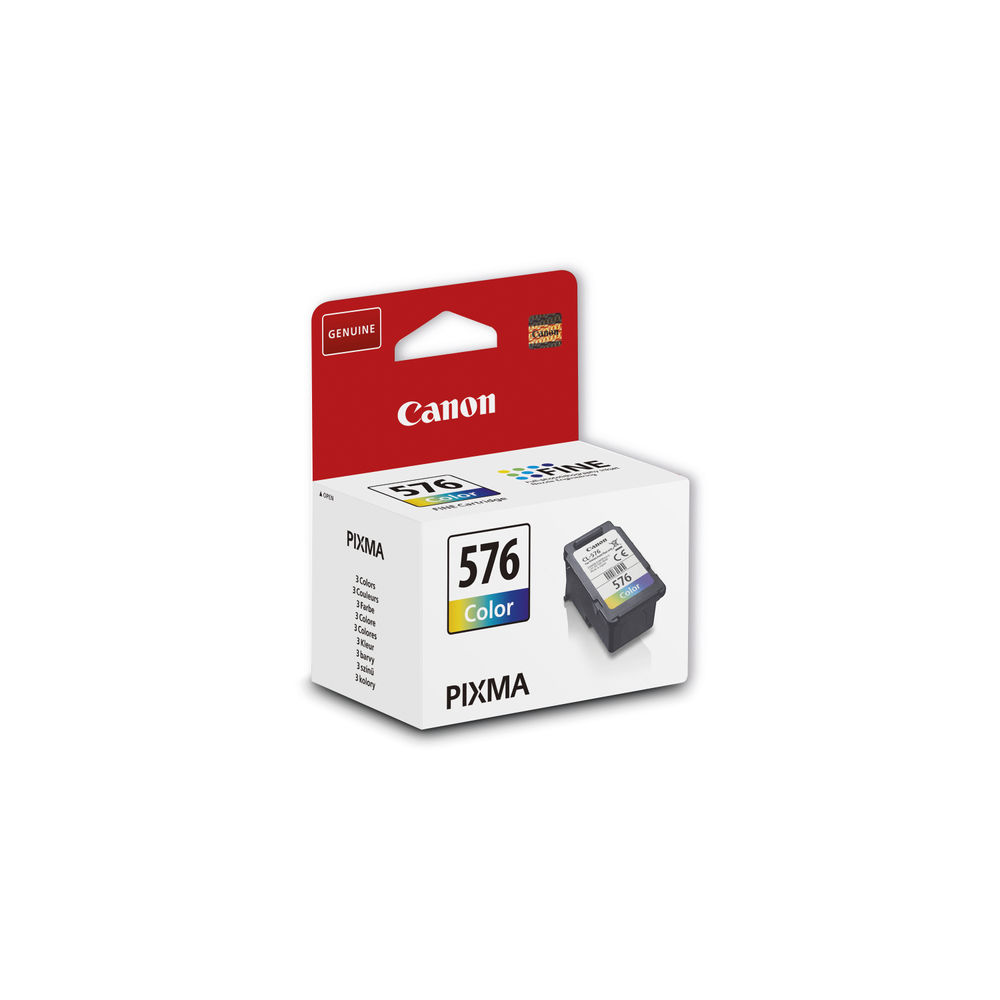 Canon CL-576 Tri-Colour High Yield Inkjet Cartridge - 5442C001