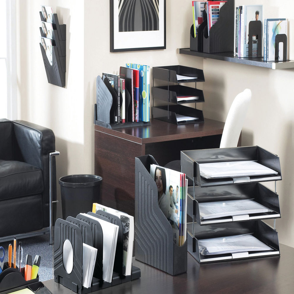 Avery Black Original Desk Tidy