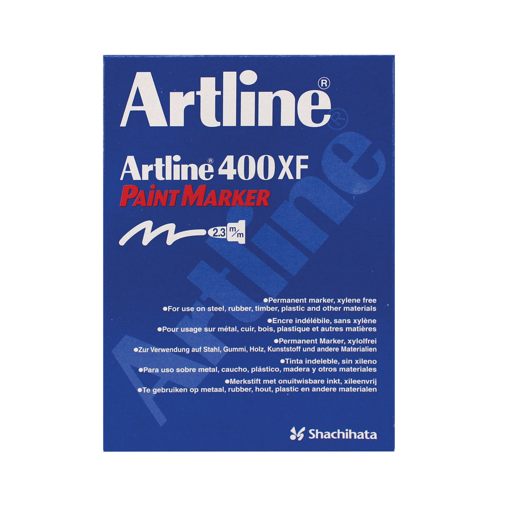 Artline 400 White Paint Marker (Pack of 12)