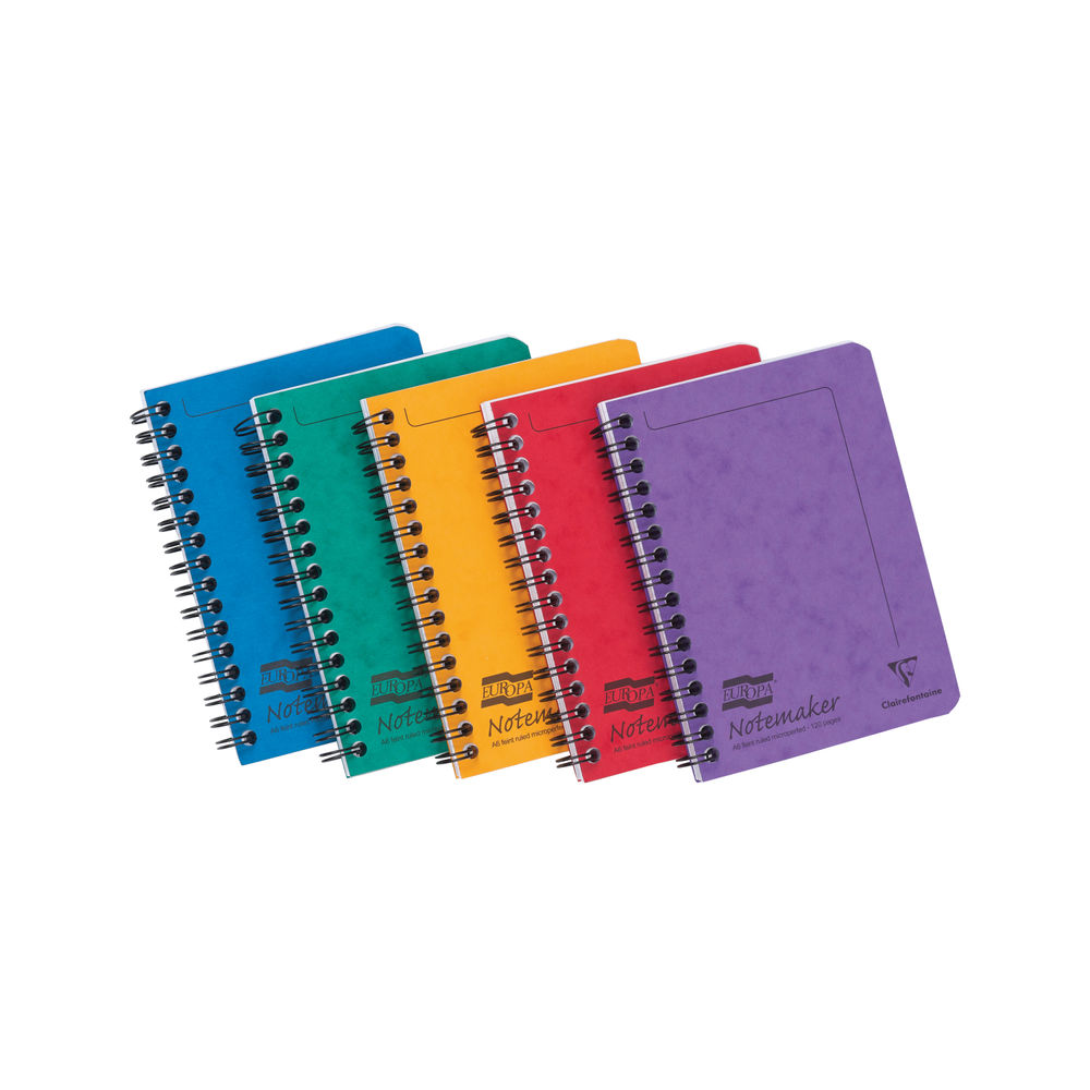 Clairefontaine Europa Notemaker A6 Assortment - (Pack of 10)