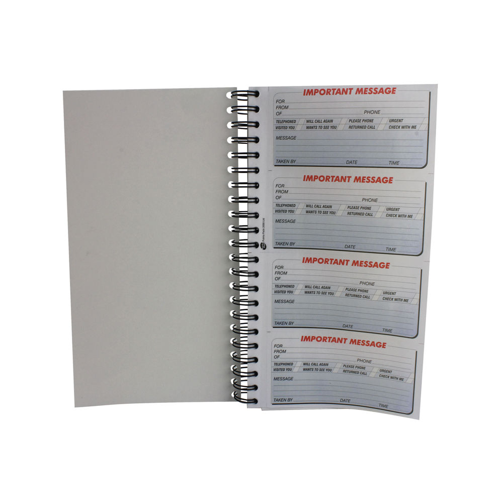 Q-Connect Telephone 400 Message Book | KF01336