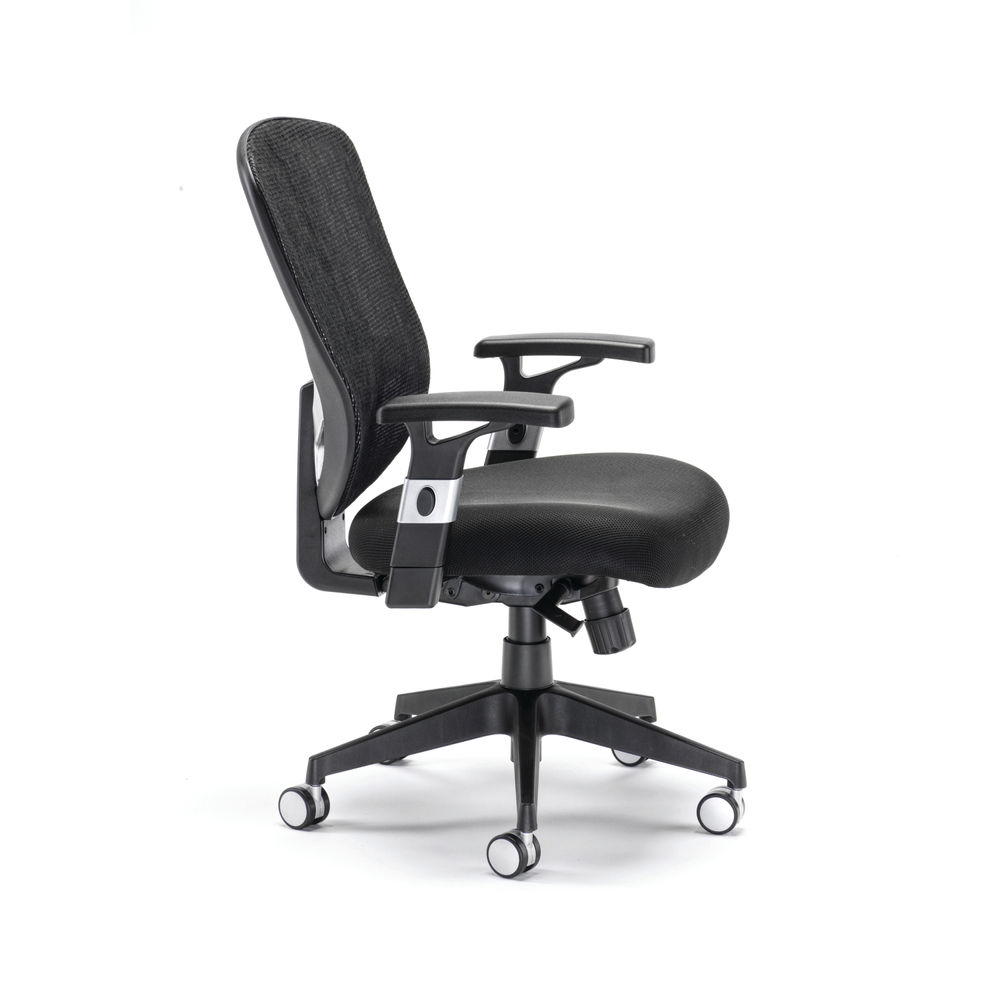 Arista Lexi Black High Back Office Chair