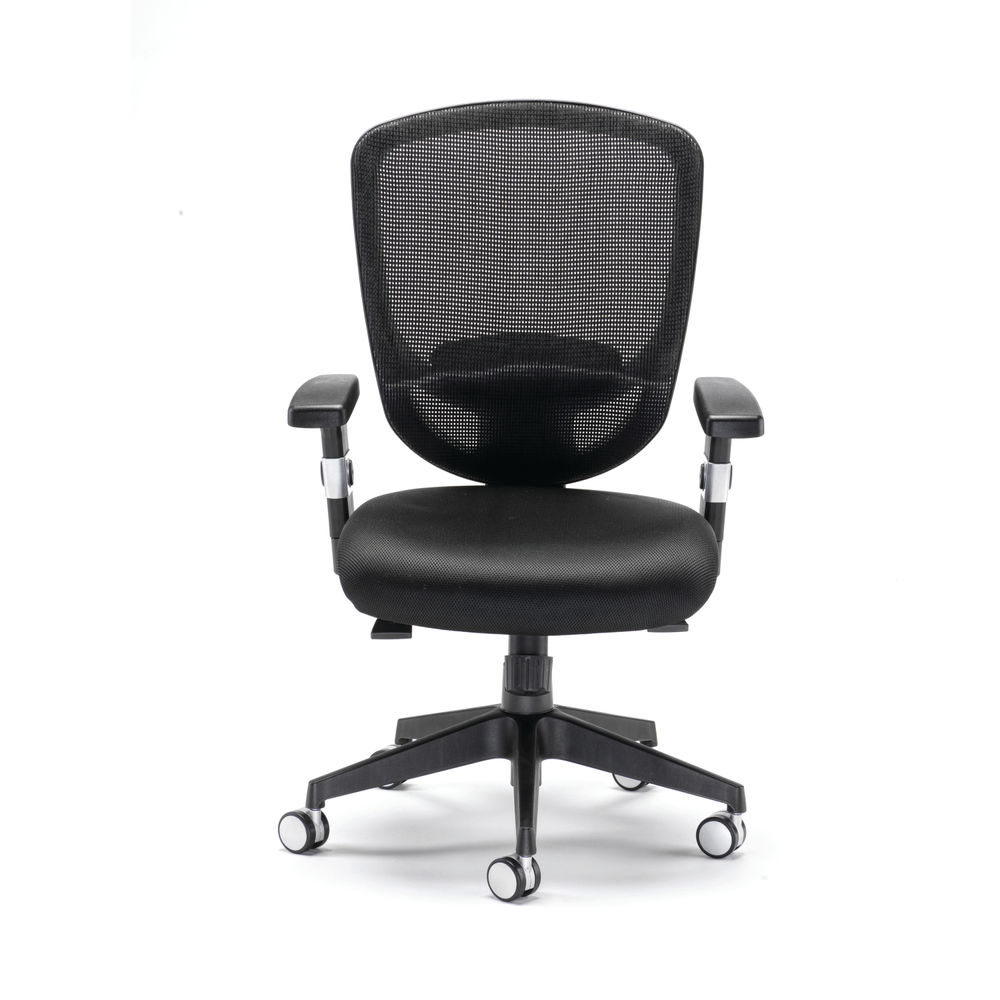 Arista Lexi Black High Back Office Chair