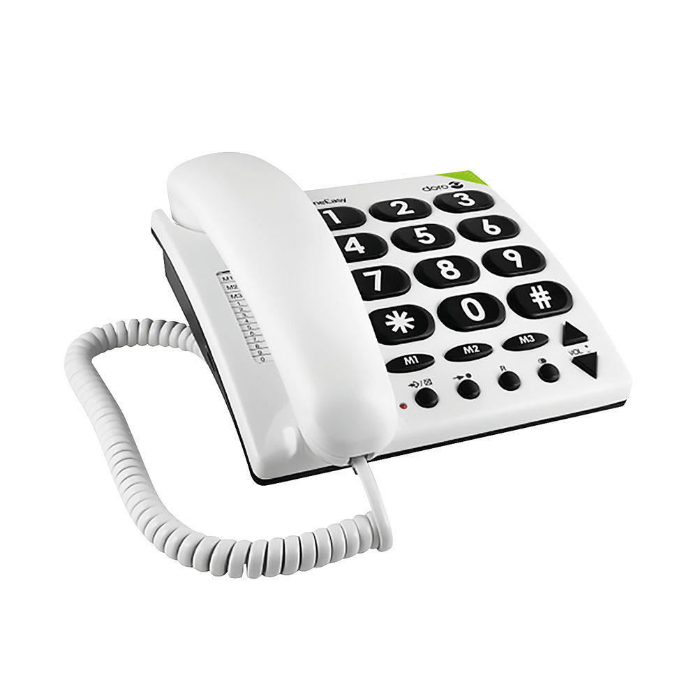 Doro Big Button Telephone White