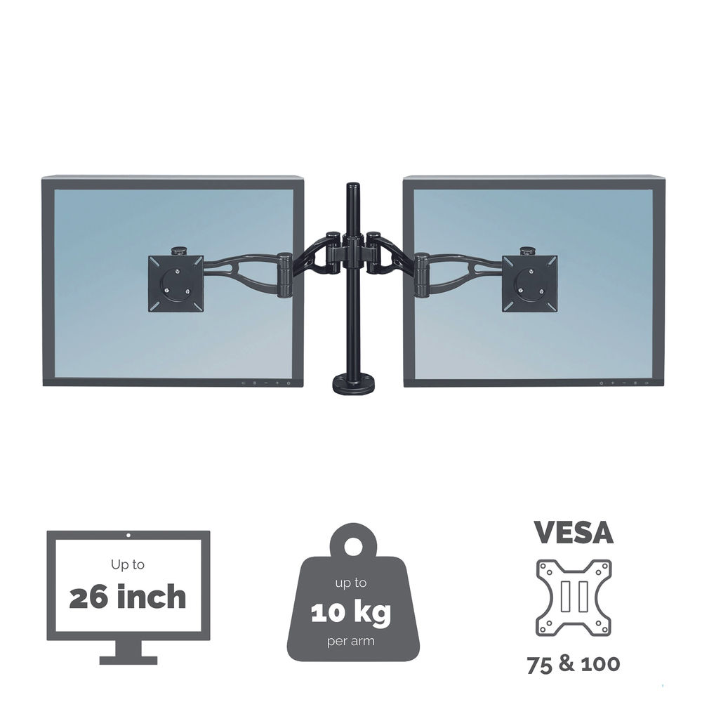 Fellowes Professional Series Dual Monitor Arm