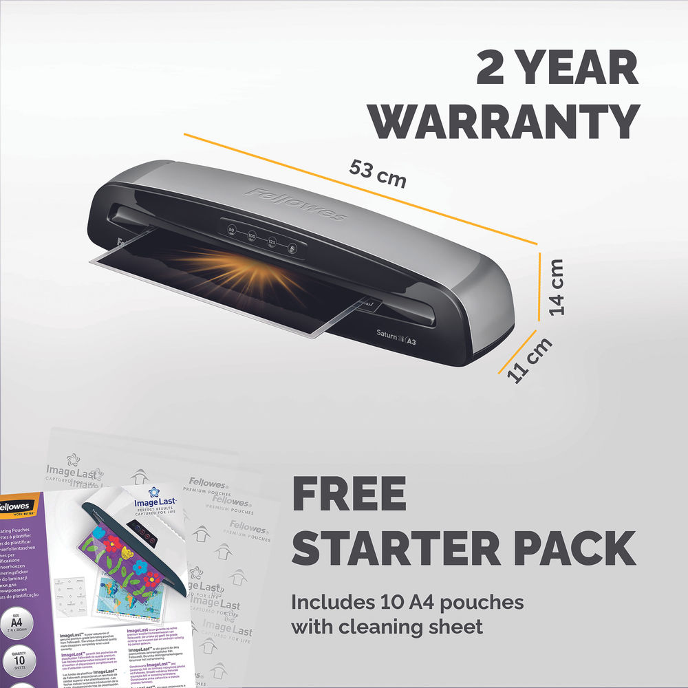 Fellowes Saturn 3i A3 Laminator