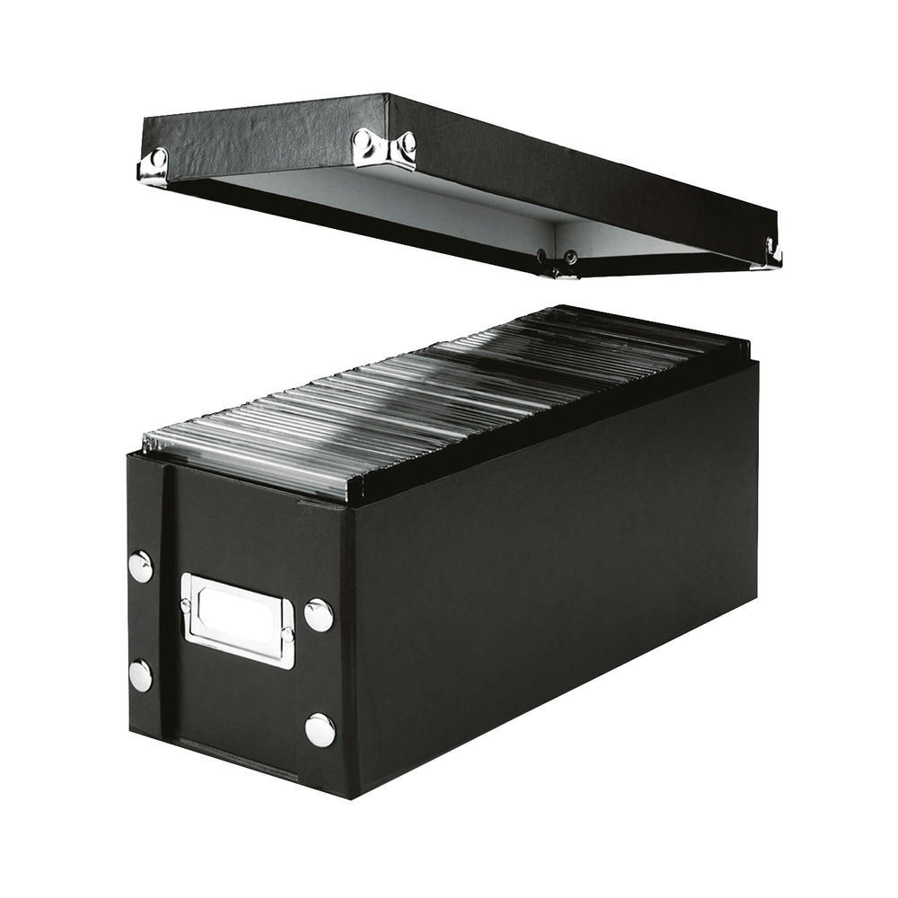 Leitz Click and Store Black DVD Storage Box