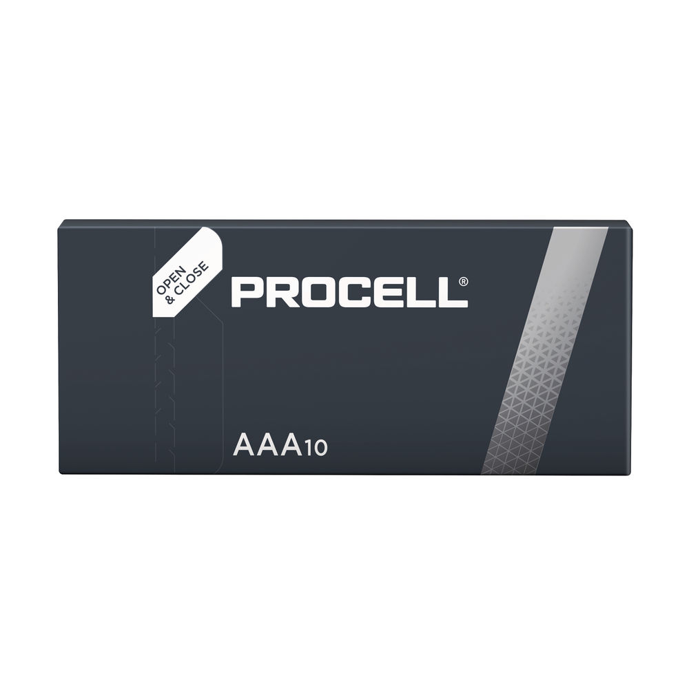 Duracell Procell AAA Batteries, Pack of 10 - 5007617