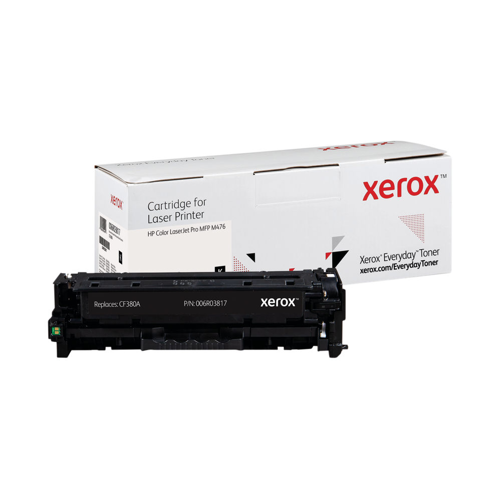 Xerox Everyday Replacement For CF380A Laser Toner Black 006R03817