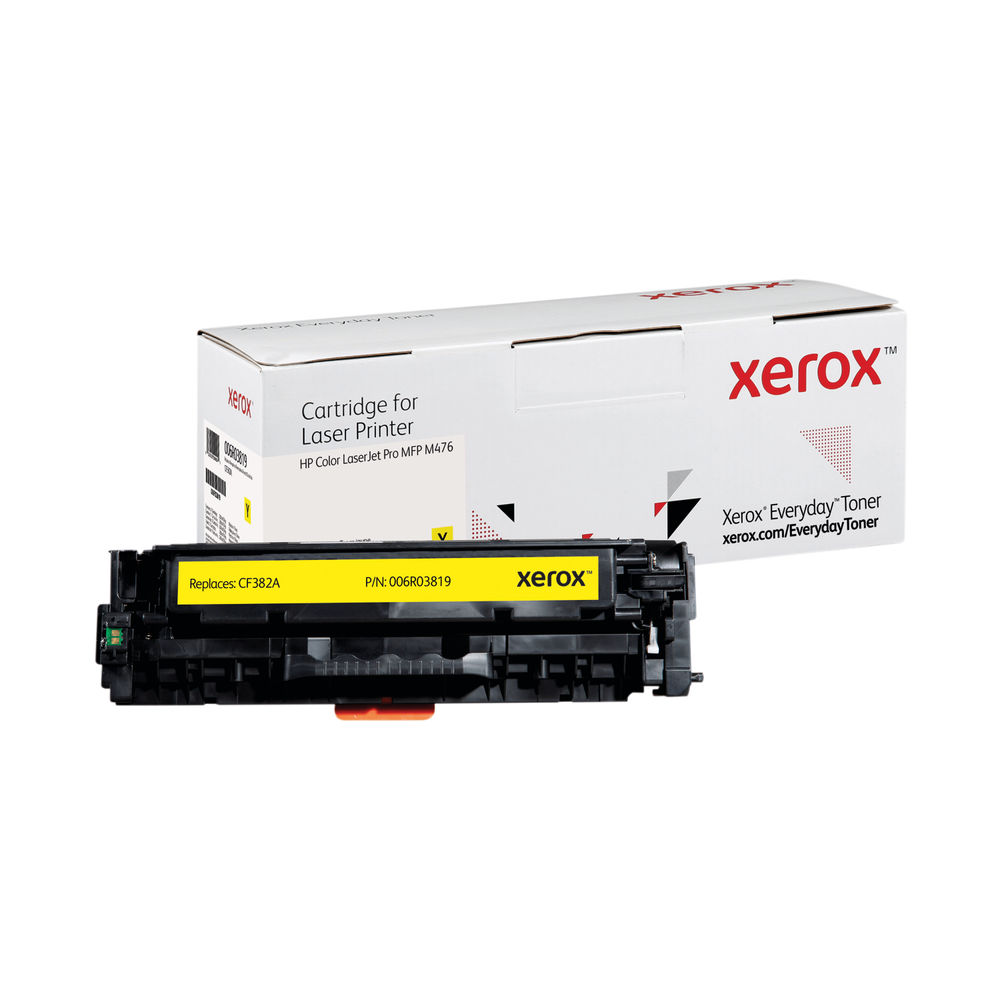 Xerox Everyday HP 312A/CF382A Remanufactured Compatible Toner Cartridge Yellow 006R03819