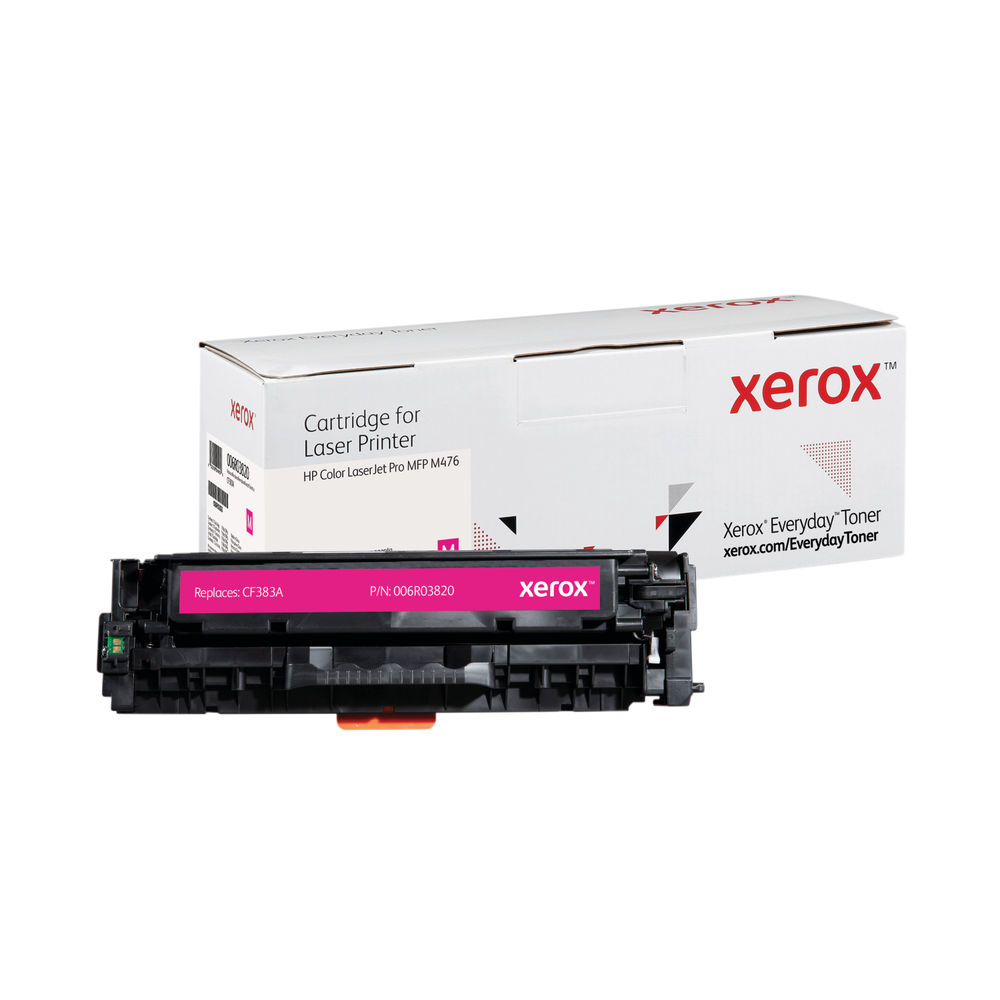 Xerox Everyday Replacement For CF383A  Laser Toner Magenta 006R03820