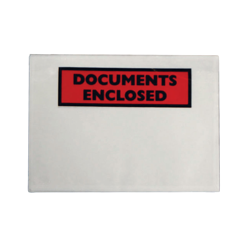 GoSecure Document Envelopes Documents Enclosed Self Adhesive DL (Pack of 1000) 4302004