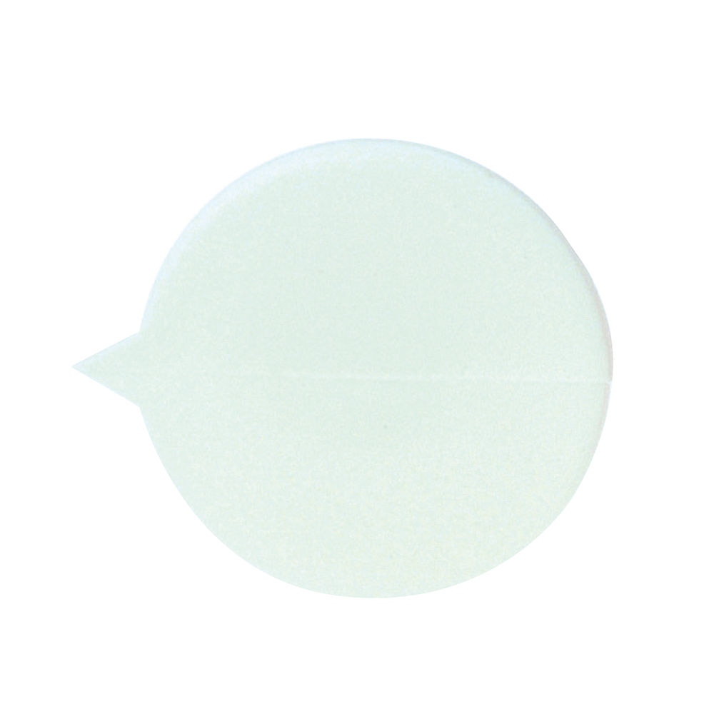 GoSecure Security Seals Plain Round White (Pack of 500) S1W