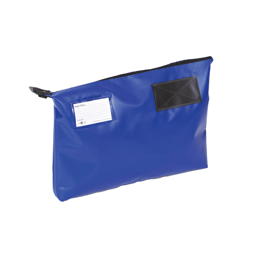 Go Secure Blue Mail Pouch - GP2B