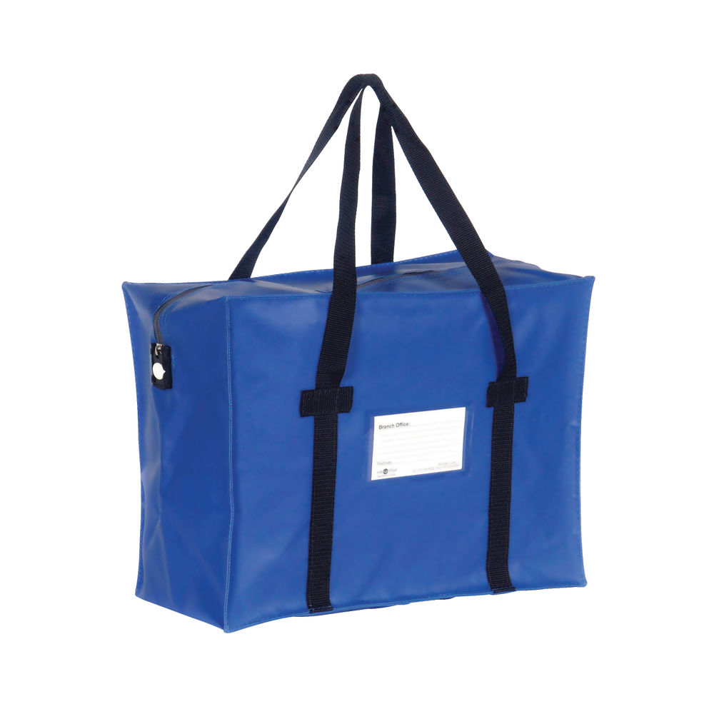 Go Secure Blue Courier Holdall - H2B