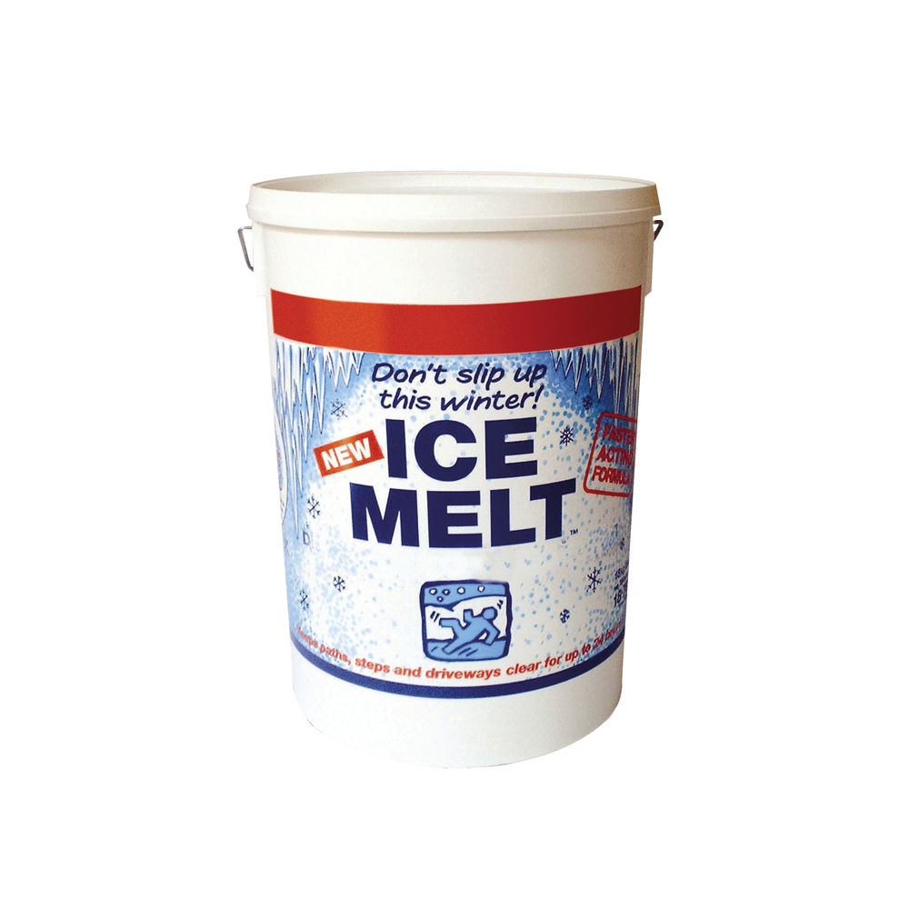 White Magic Ice Melt 18.75kg Dispenser Tub (Melts ice and snow fast) 320407