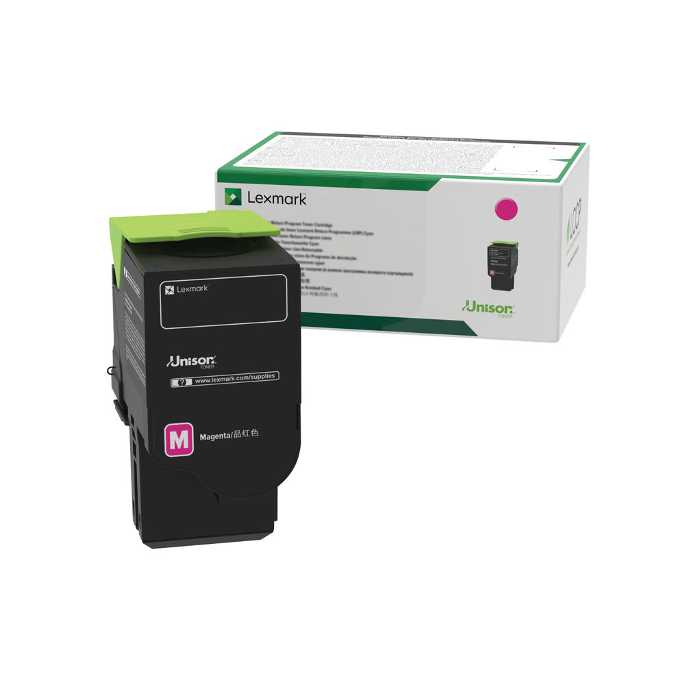 Lexmark Magenta Return Programme 2K Toner Cartridge C540H1MG