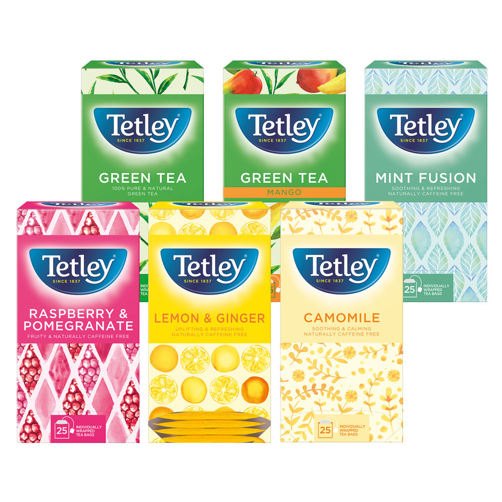 Tetley Fruit and Herbal Tea Starter Pack (Pack of 150) – A08015