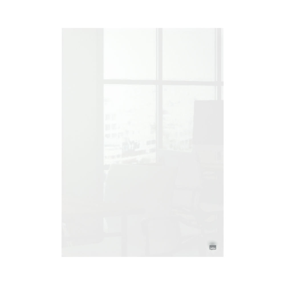 Nobo A4 Transparent Acrylic Mini Whiteboard Desktop Notepad 1915611