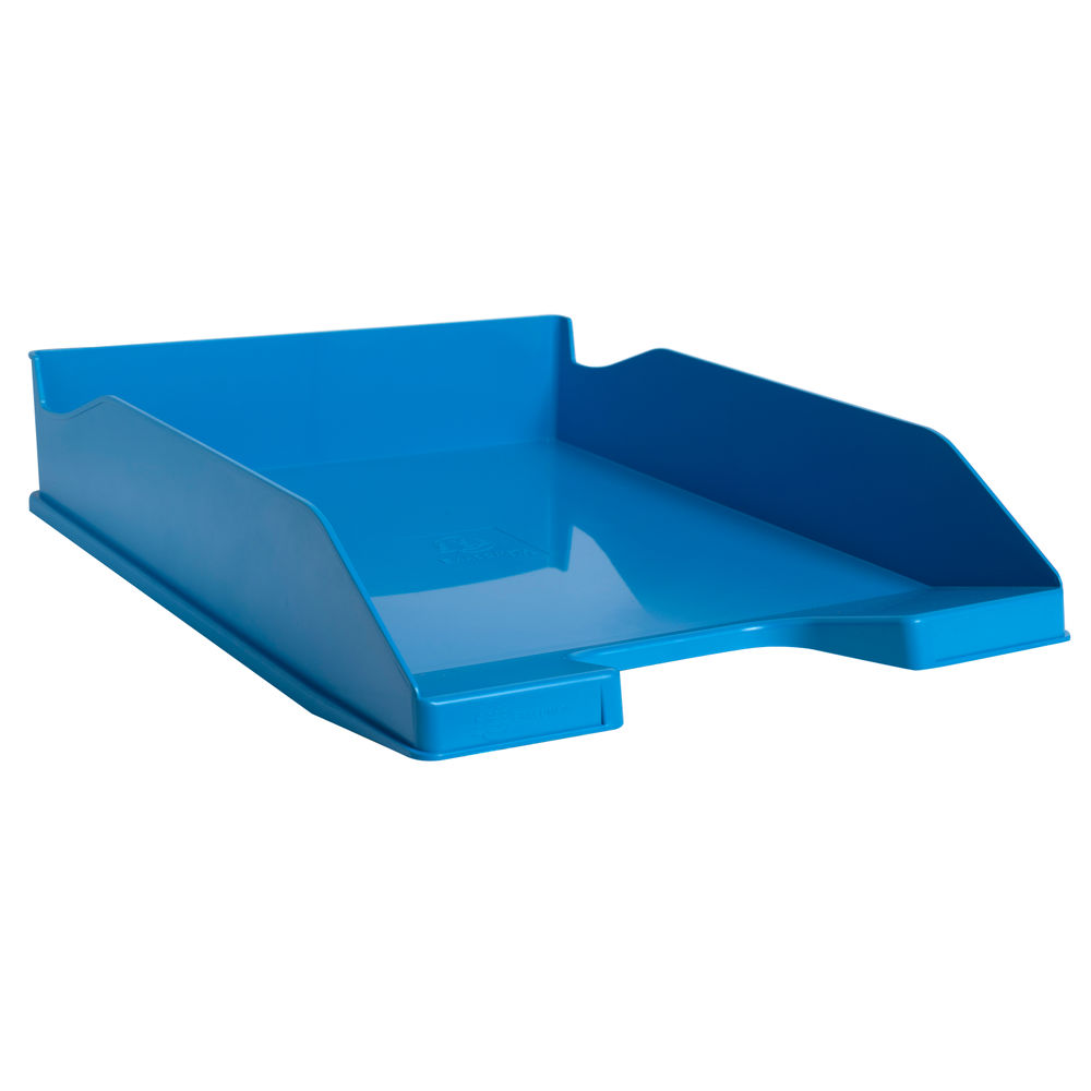 Exacompta Bee Blue Letter Trays Recycled A4 Turquoise Blue (Pack of 6)