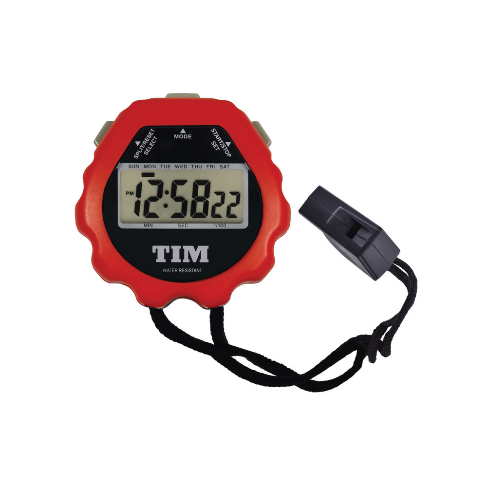 Acctim Sprint Stopwatch Red TIM901R