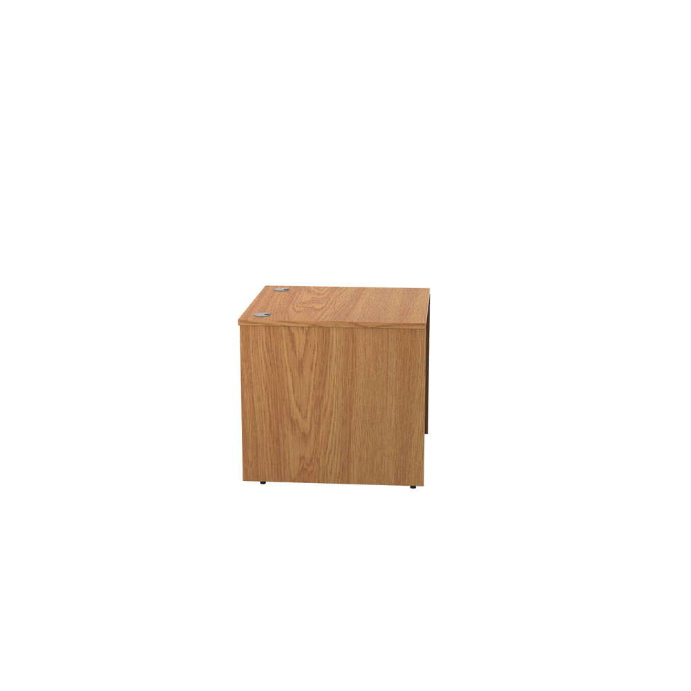 Jemini 800x800mm Nova Oak Reception Modular Straight Base Unit