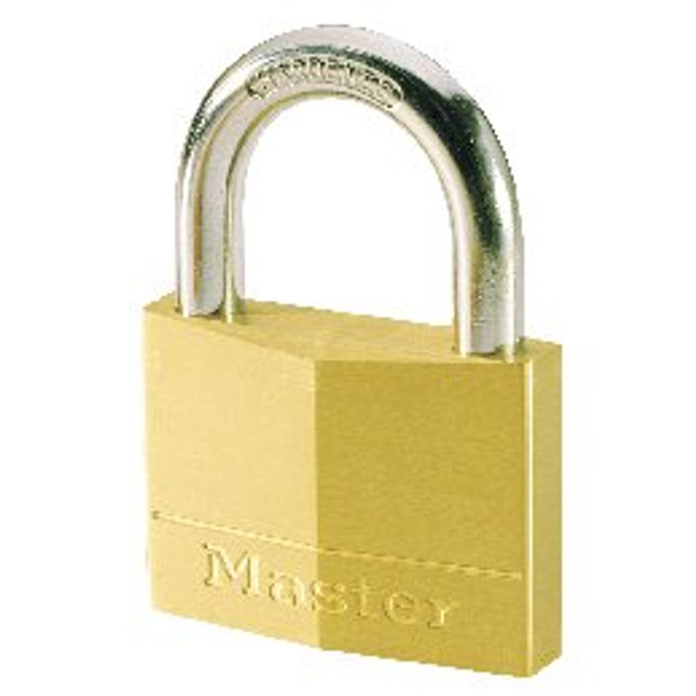 brass master lock master key