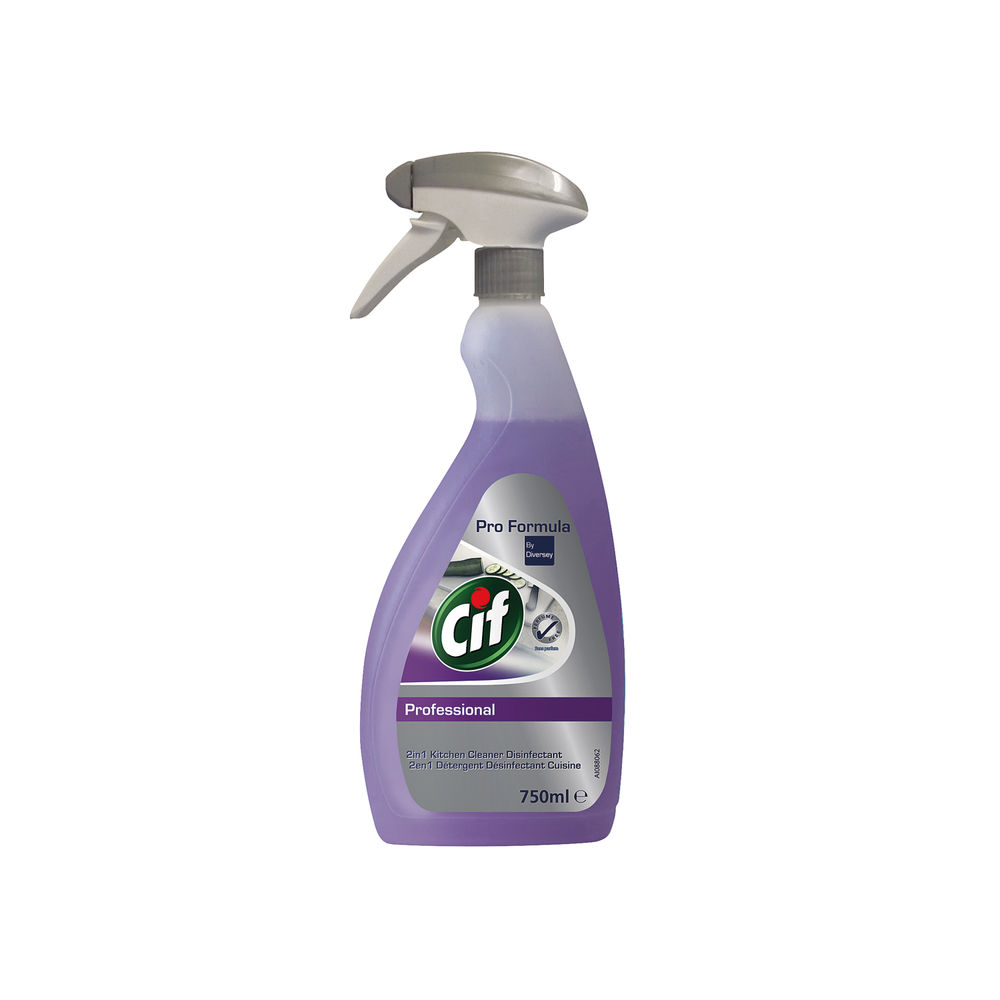 Cif 750ml Professional 2-in-1 Cleaner and Disinfectant