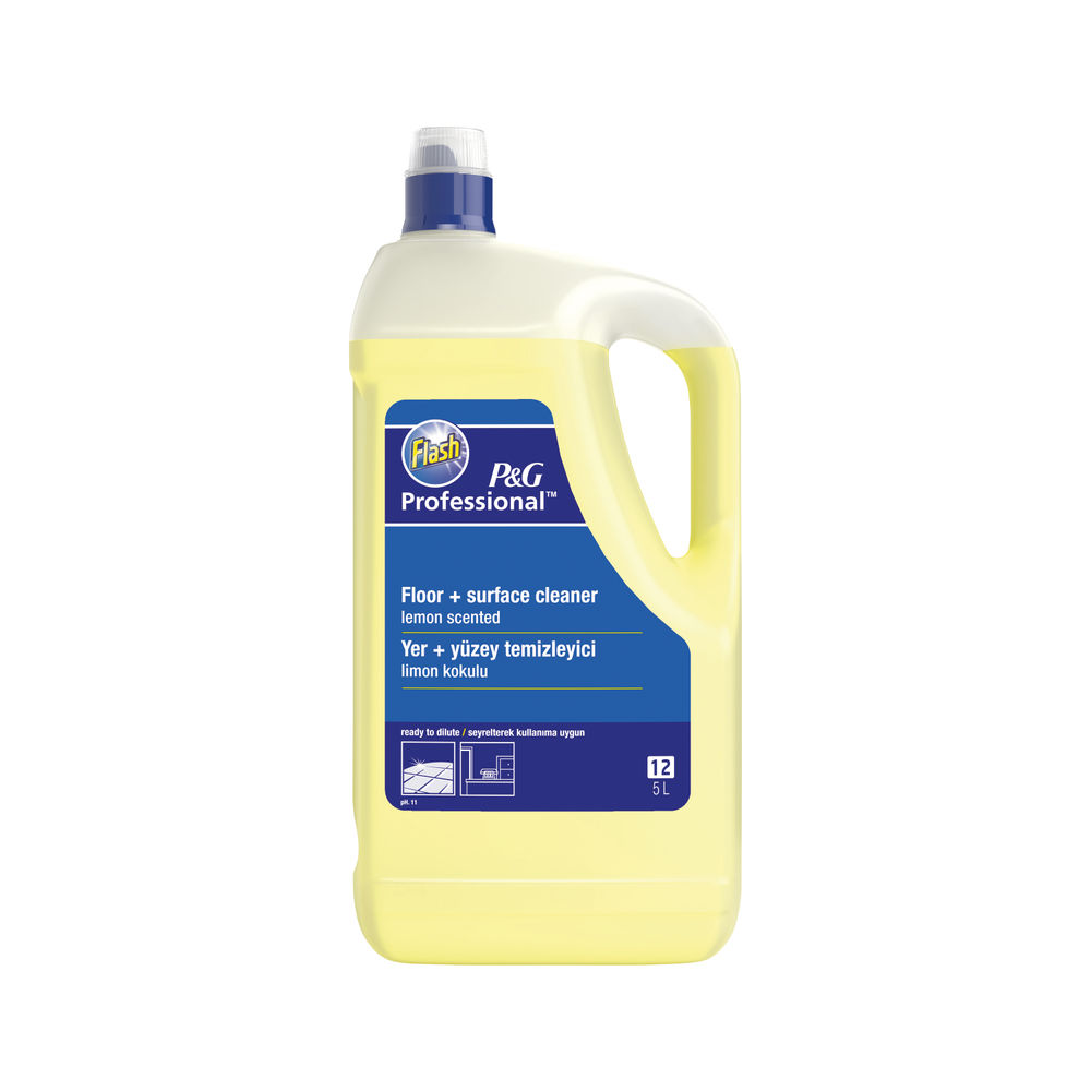 Flash Surface and Floor Cleaner Lemon 5 Litre | 5413149200111