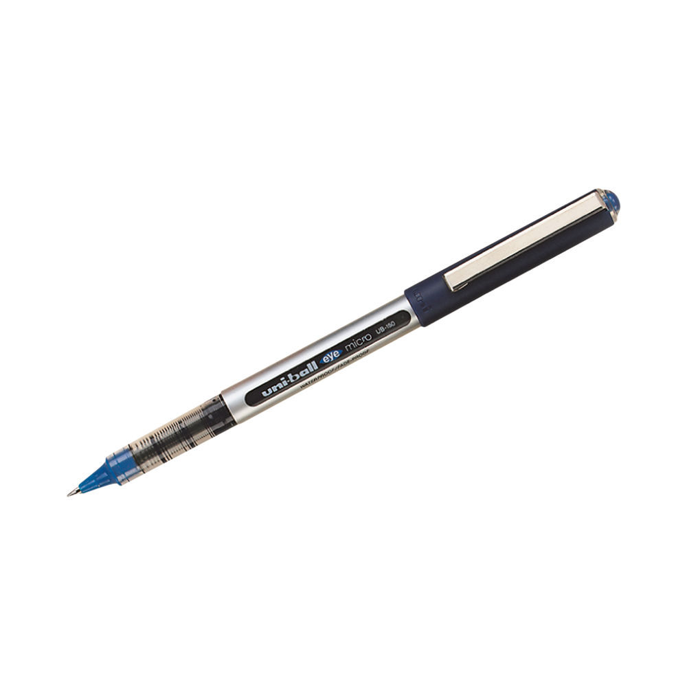 Uni-Ball UB-150 Eye Rollerball Pen Fine Blue (Pack of 12) 162552000