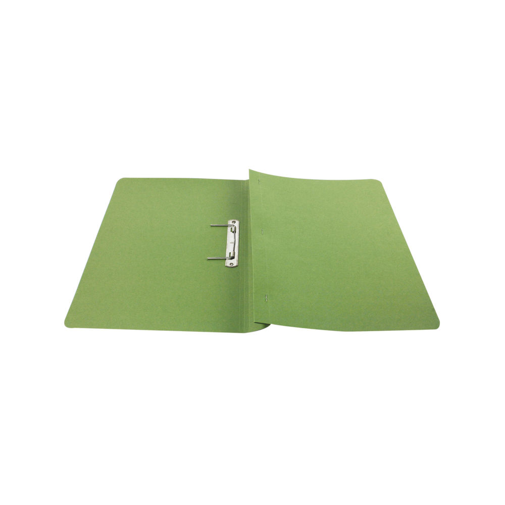 Q-Connect Transfer File 35mm Capacity Foolscap Green (Pack of 25) KF26060