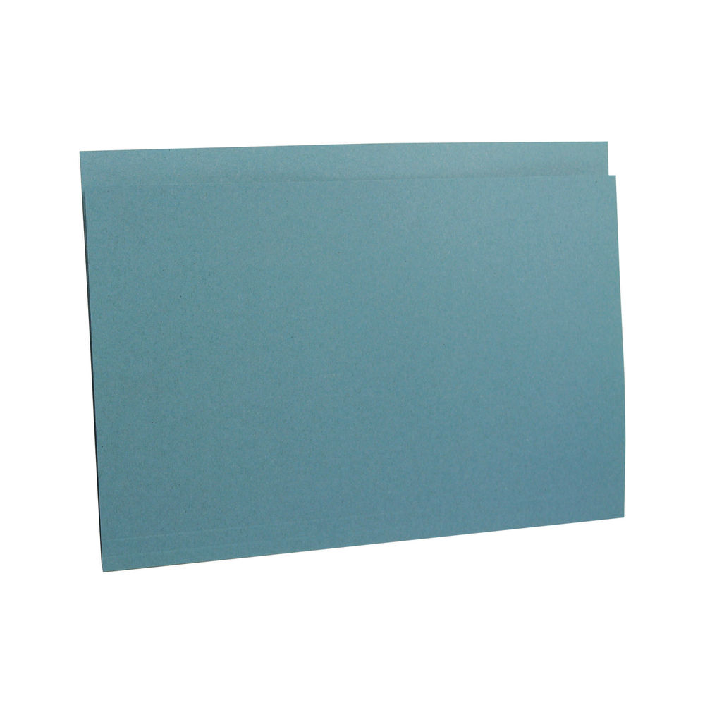 Guildhall Square Cut Folder Heavyweight Foolscap Blue (Pack of 100) FS290-BLUZ