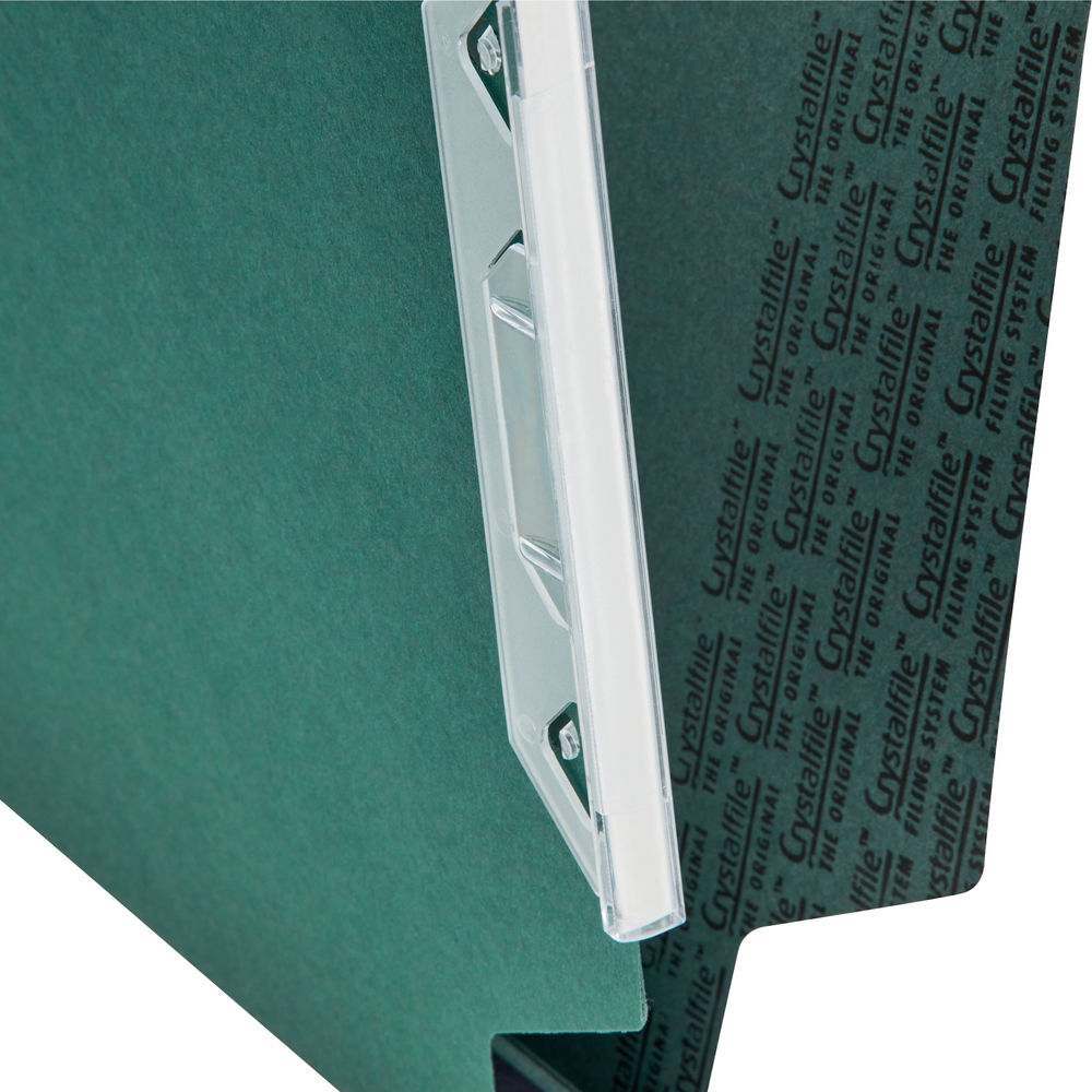 Rexel Crystalfile Classic 300 Green Lateral File (Pack of 25)