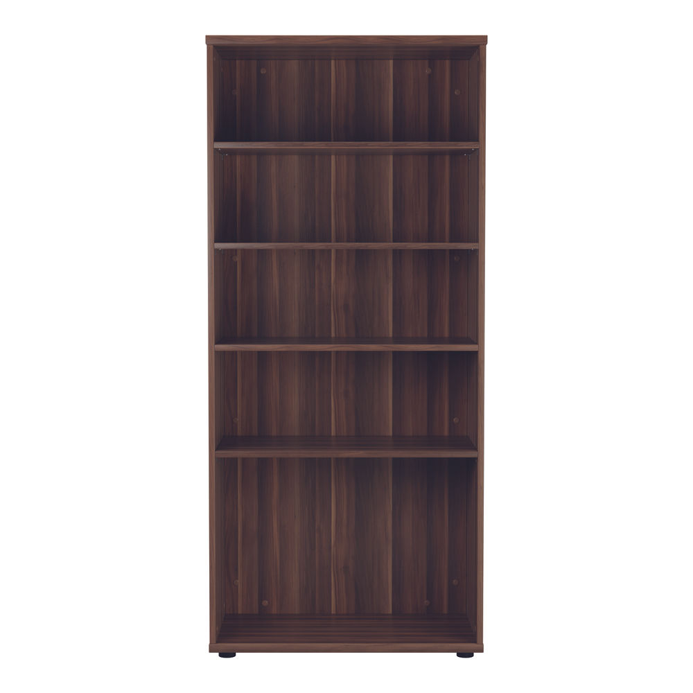 Jemini 1800 x 450mm Dark Walnut Wooden Bookcase