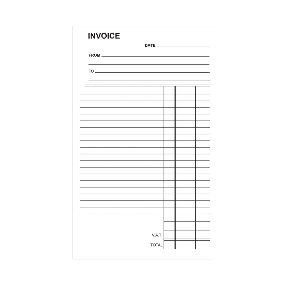 Silvine Carbon Invoice Duplicate Book 100 Pages (Pack of 6)