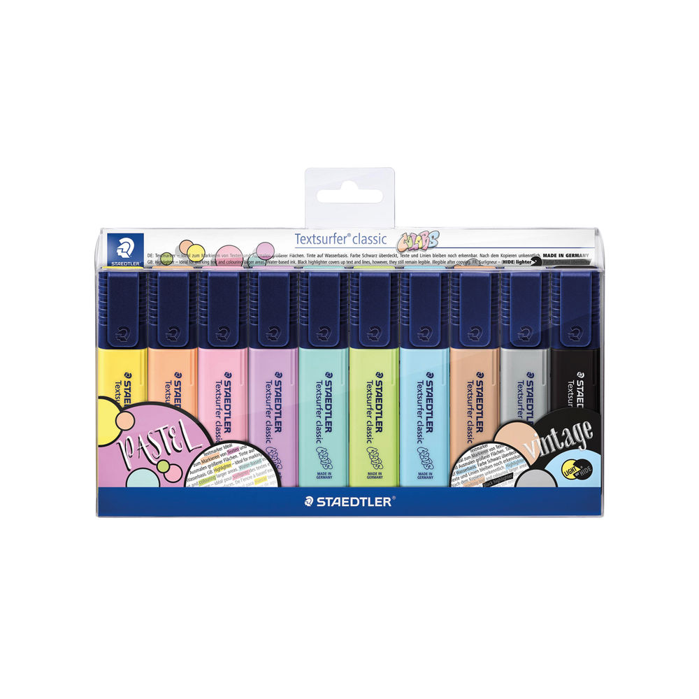 Staedtler Textsurfer Classic Highlighters (Pack of 10) 364 CW10