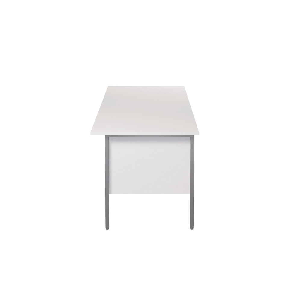 Serrion 1800x750mm White 4 Leg Rectangular Desk