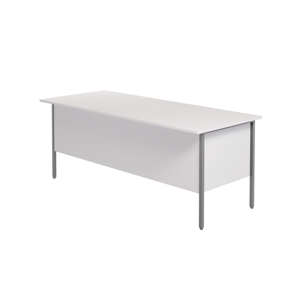 Serrion 1800x750mm White 4 Leg Rectangular Desk