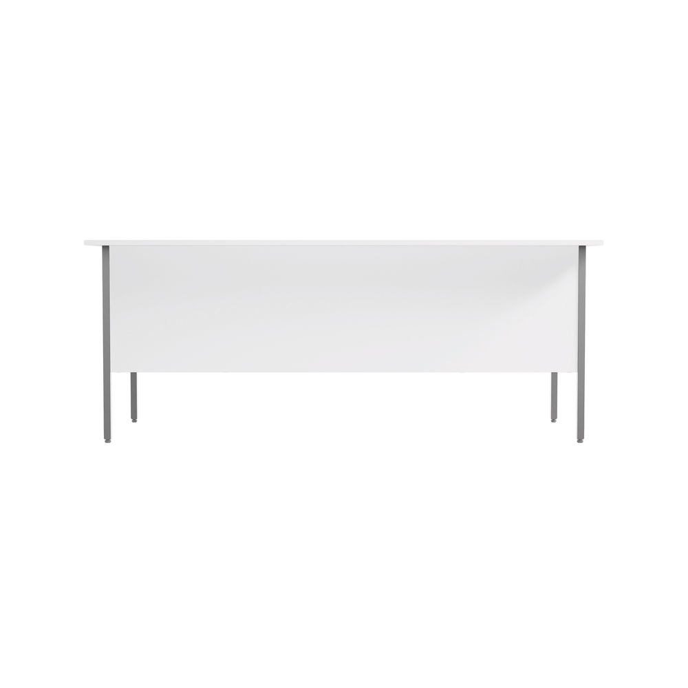 Serrion 1800x750mm White Double Pedestal 4 Leg Rectangular Desk