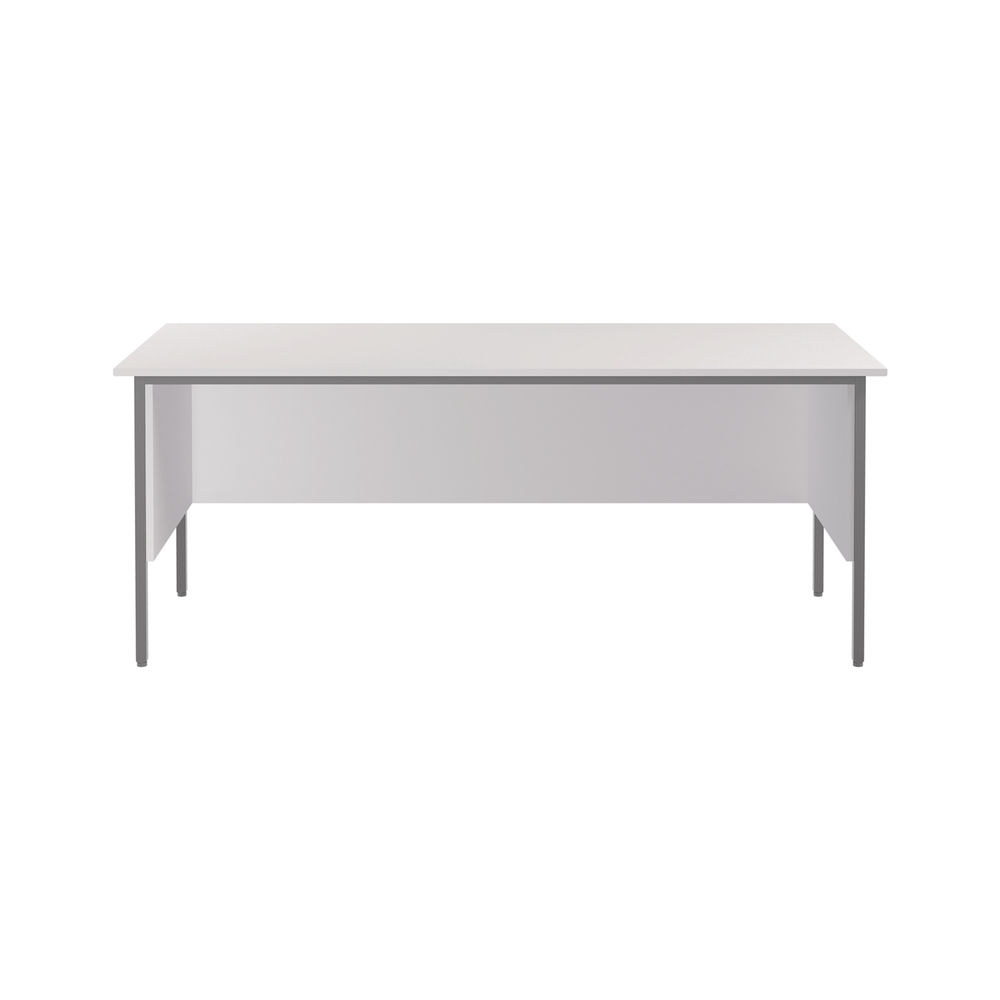 Serrion 1800x750mm White 4 Leg Rectangular Desk