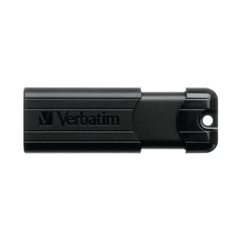 Verbatim Black PinStripe 256GB Flash Drive USB 3.0