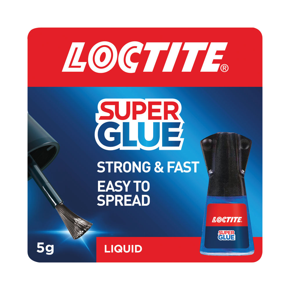 Loctite Super Glue 3 5 gr Brush Black