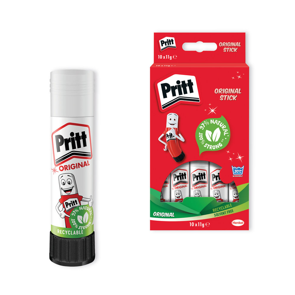 Pritt Stick 11g Original, Pack of 10 | 1456040