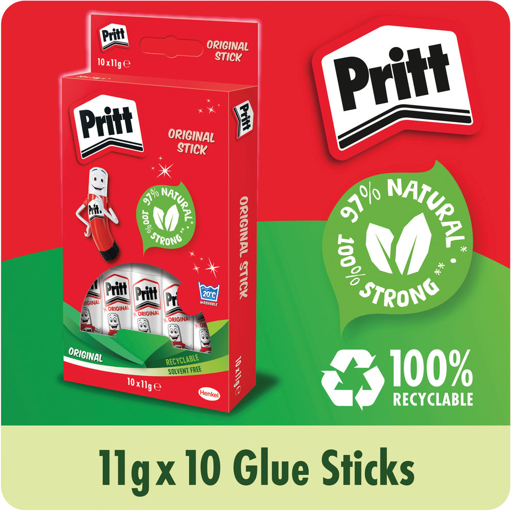 Pritt Stick 11g Hanging Box (Pack of 10)