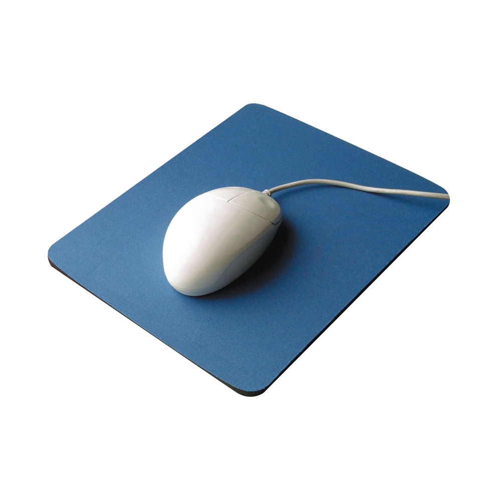 Q-Connect Blue Economy Mouse Mat KF04516